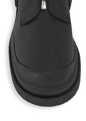 Stuart Weitzman Charli Zip Sport Leather Boots