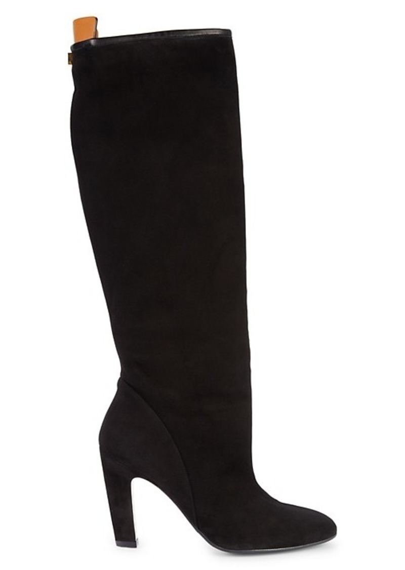 Charlie Suede Knee-High Boots - 70% Off!
