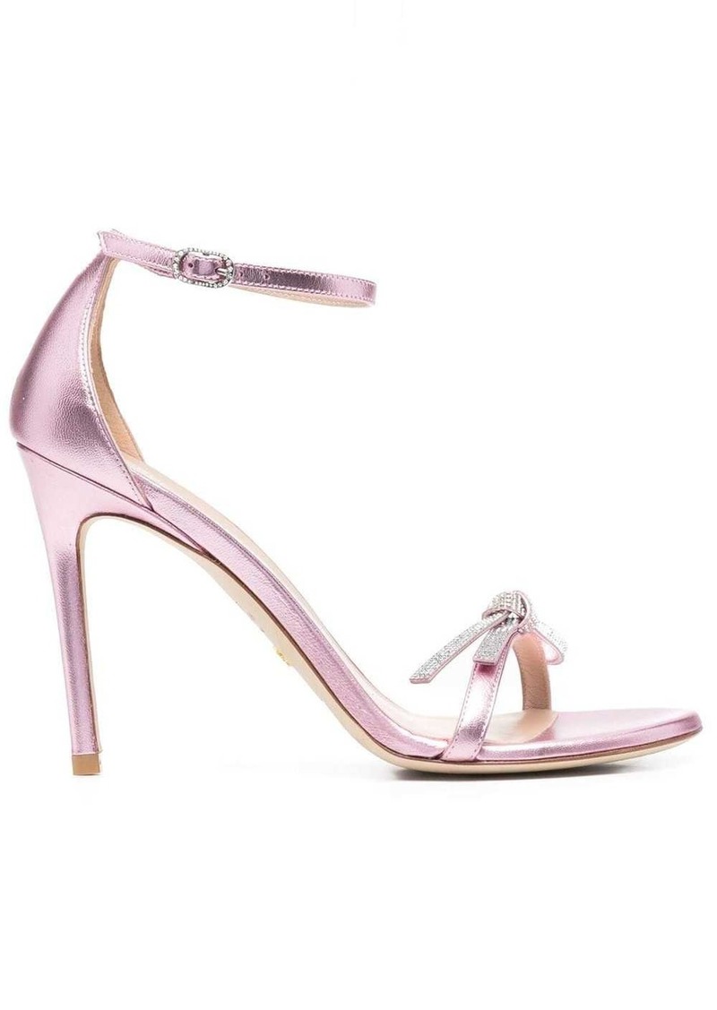 Stuart Weitzman crystal-embellished 110mm sandals