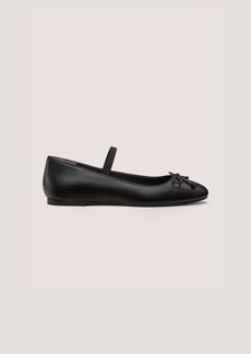 Stuart Weitzman Gabby Bow Ballet Flat The SW Outlet