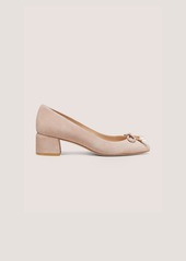 Stuart Weitzman Gabby Pearl 45 Block Pump The SW Outlet