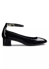 Stuart Weitzman Jane 35MM Patent Leather Pumps