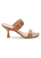 Stuart Weitzman Kristal Leather Sandals