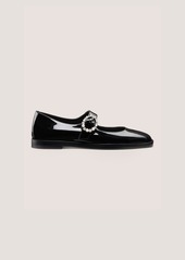 Stuart Weitzman Loralei Crystal Mary Jane Flats & Loafers