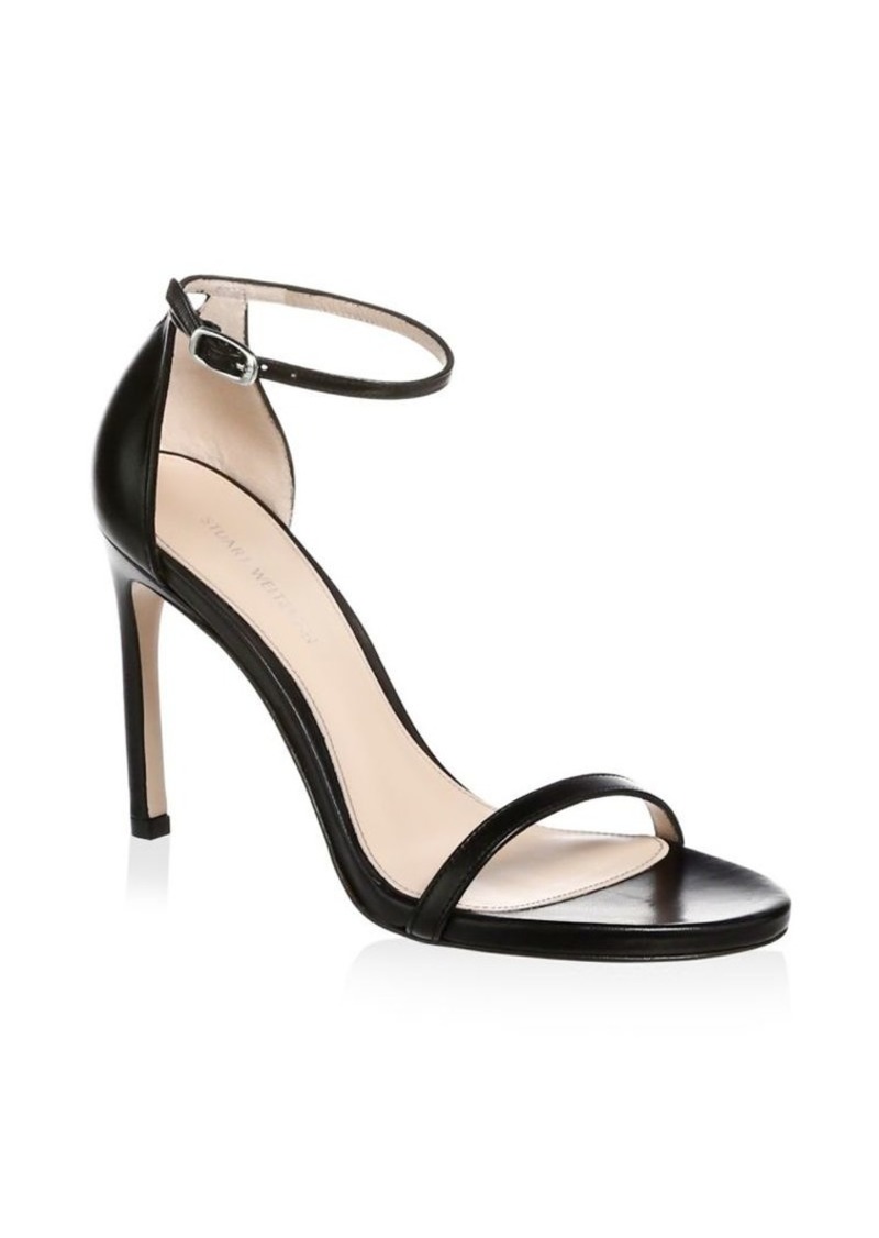 Nudistsong Ankle-Strap Leather Sandal