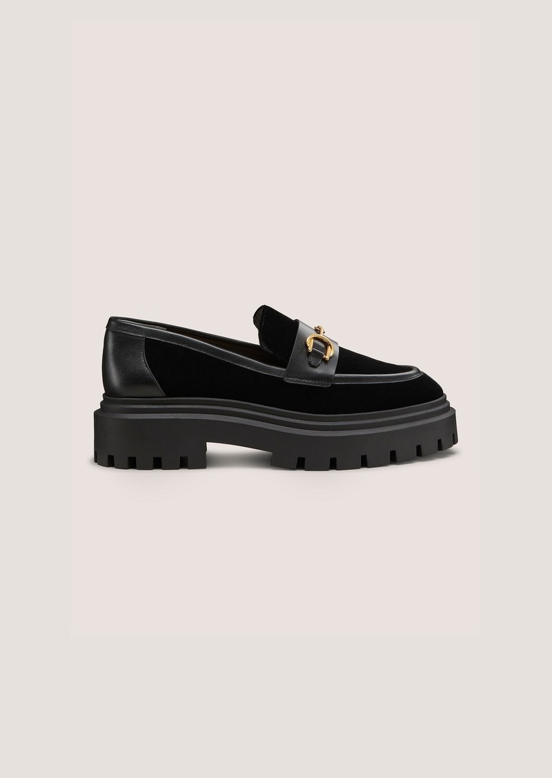 Stuart Weitzman Owen Buckle Ultra Lug Loafer