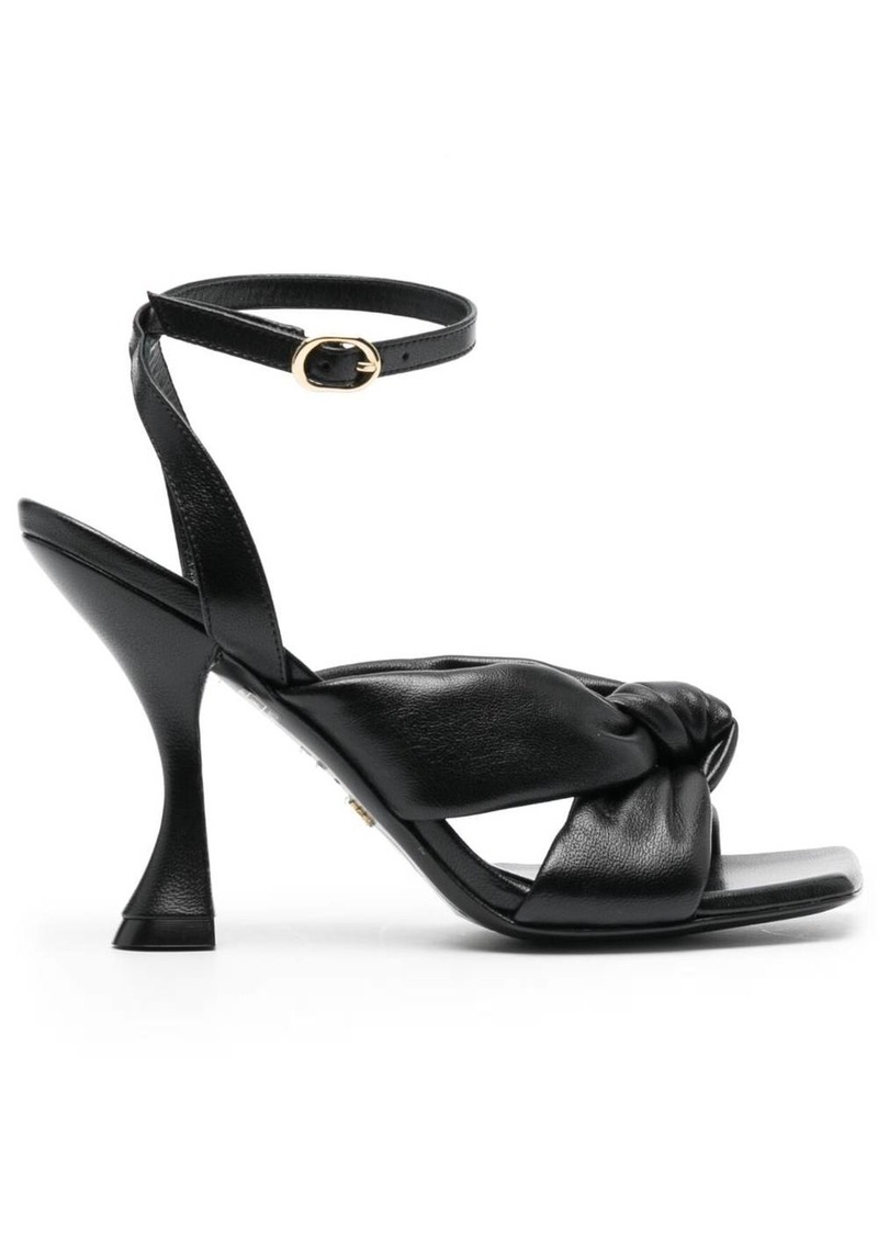 Stuart Weitzman Playa 110mm leather sandals