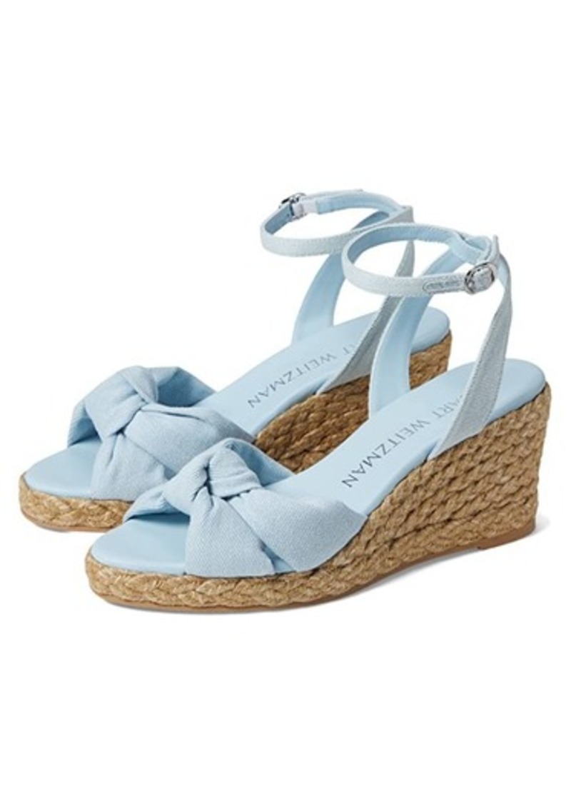 Stuart Weitzman Playa Espadrille Knot Wedge