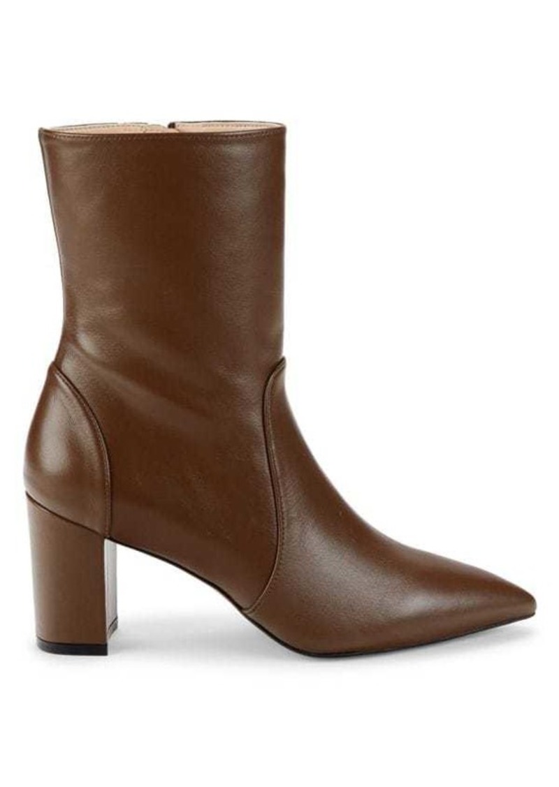 Stuart Weitzman Renegade Point Toe Leather Ankle Boots