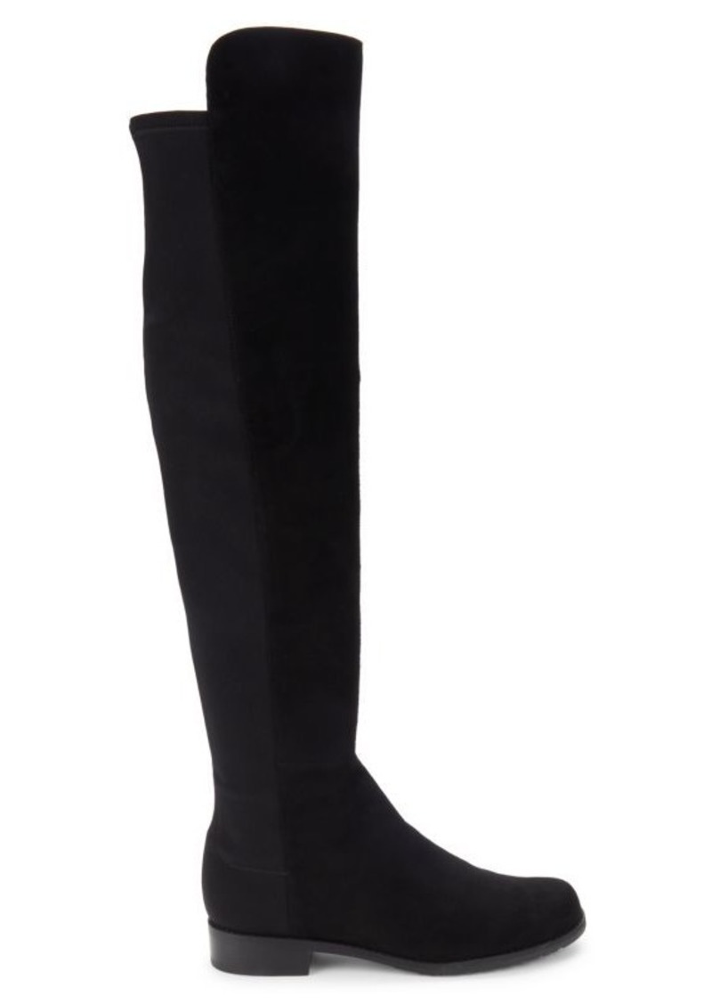 Stuart Weitzman Round Toe Over The Knee Boots