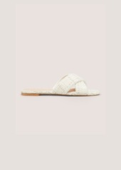 Stuart Weitzman Roza Pearl Slide The SW Outlet