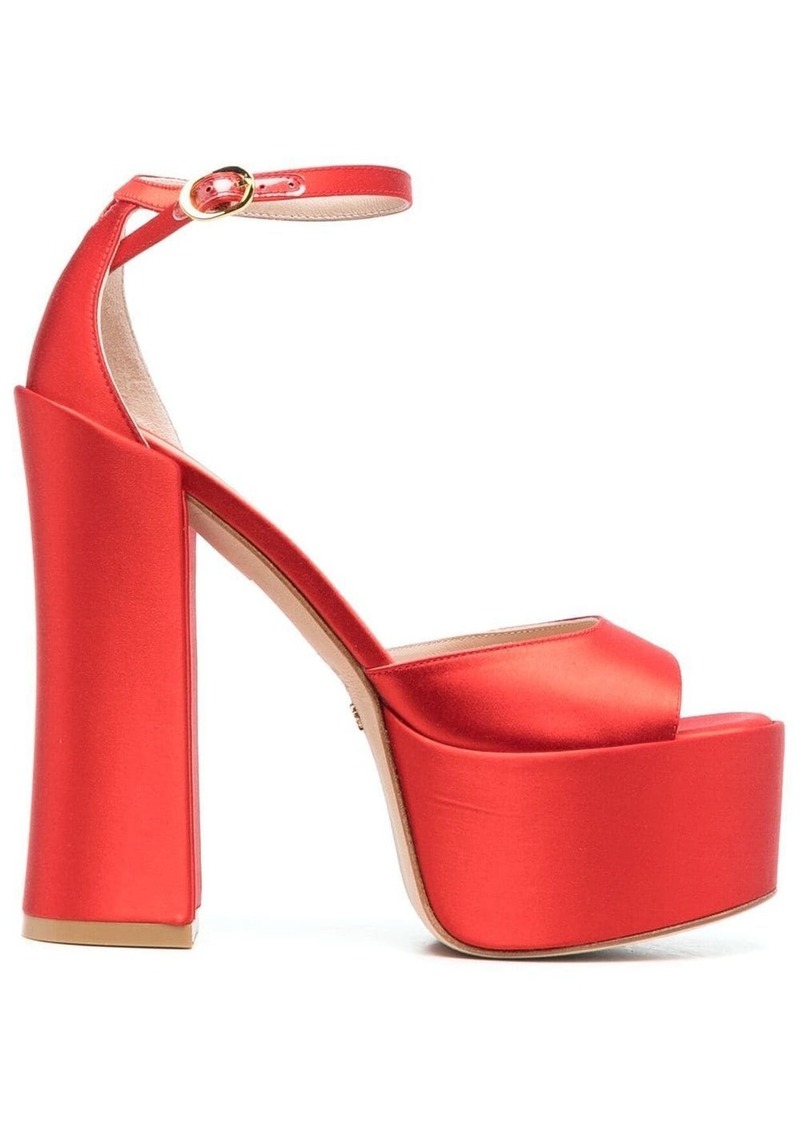 Stuart Weitzman Skyhigh 145mm platform sandals