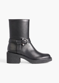 Stuart Weitzman - Buckled leather ankle boots - Black - EU 36.5