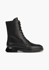 Stuart Weitzman - Mckenzee leather combat boots - Black - EU 34.5