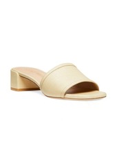 Stuart Weitzman Cayman 35 Block Slide Sandal