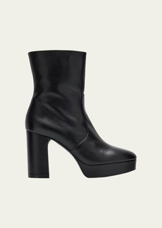 Stuart Weitzman Dayna Leather Platform Booties