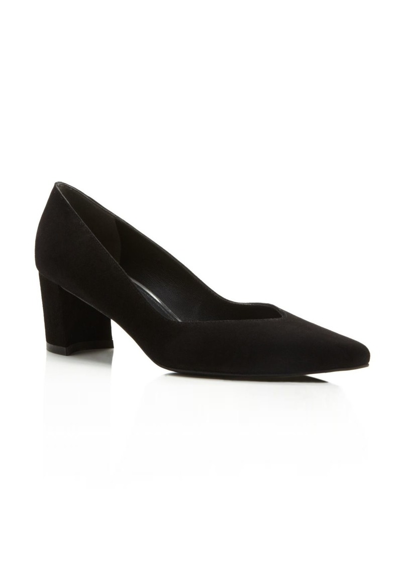 Everyday Suede Pointed Toe Pumps