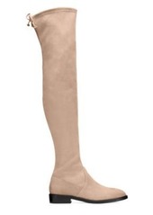 Stuart Weitzman Jocey Over-The-Knee Boots, Slate, Size: 8 Extra Wide