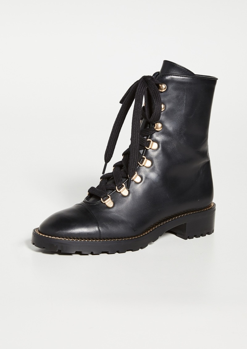 Stuart Weitzman Kolbie Lace Up Boots