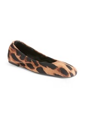 Stuart Weitzman Leopard Print Ballet Flat