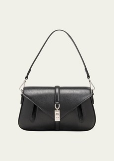 Stuart Weitzman Milan Envelope Flap Leather Shoulder Bag