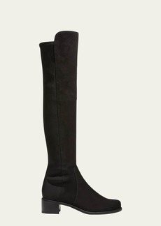 Stuart Weitzman Reserve Stretch Suede Over-The-Knee Boots