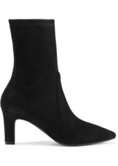 Stuart Weitzman Woman Brandie Stretch-suede Sock Boots Black