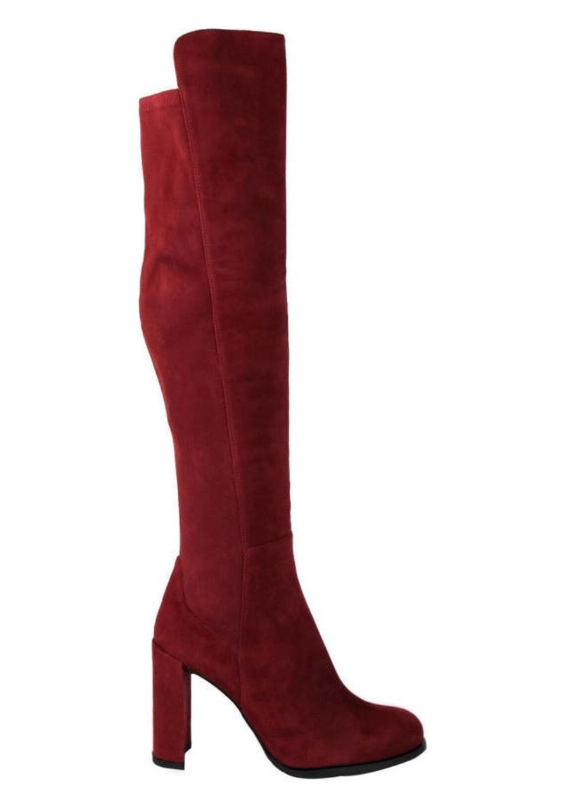 Stuart Weitzman Women's Alljill Suede Over-the-knee Boot