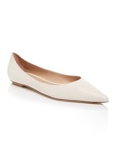 Stuart Weitzman Women's Emilia Slip On Pointed Toe Flats