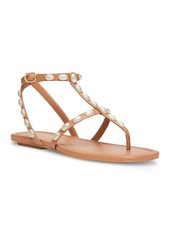 Stuart Weitzman Women's Pearlita Flat Sandals