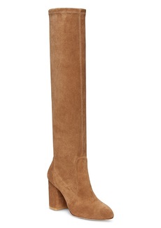 Stuart Weitzman Yuliana 85 Block Heel Slouch Boots