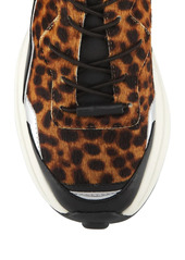 Stuart Weitzman SW 1 Leopard-Print Sneakers