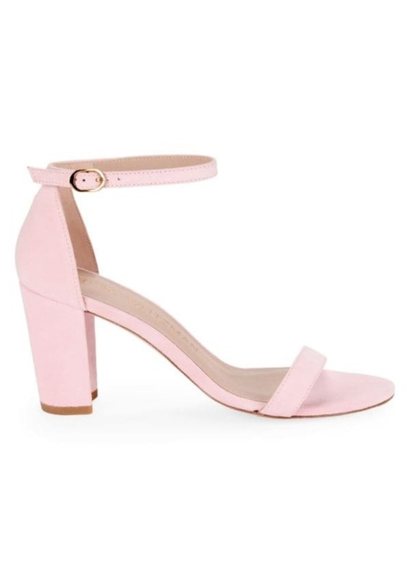 Stuart Weitzman The Nearly Nude Leather Sandals