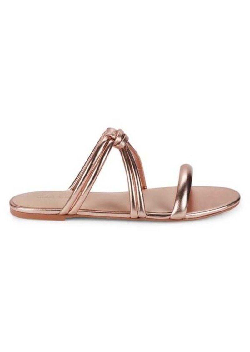 Stuart Weitzman Twist Knot Flat Sandals