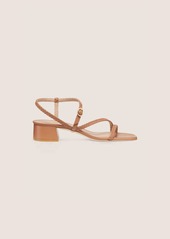 Stuart Weitzman Wovette 35 Flareblock Sandal The SW Outlet