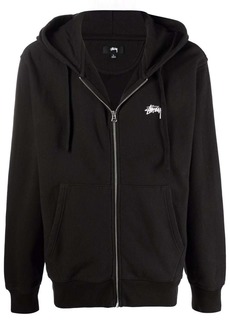 Stussy chest logo-print hoodie
