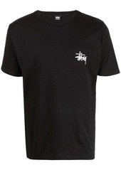Stussy crew neck logo T-shirt
