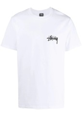 Stussy logo crew-neck T-shirt