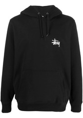 Stussy logo drawstring hoodie