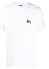 Stussy logo print cotton T-shirt