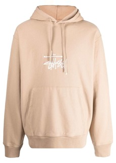 Stussy logo-print hoodie