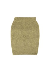 Stussy Sand Tan Acrylic Marsh Midi Skirt