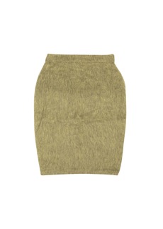 Stussy Sand Tan Acrylic Marsh Midi Skirt