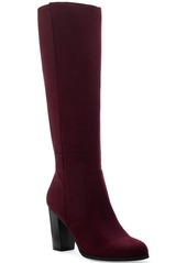 Style&co. Addyy Womens Faux Suede Block Heel Knee-High Boots