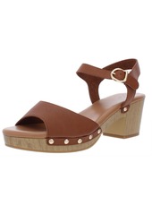 Style&co. Andreas Womens Faux Leather Platform Heel Sandals