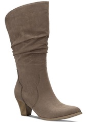 Style&co. Arlenee Womens Heeled Pointed Toe Mid-Calf Boots