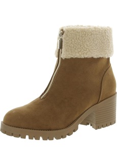 Style&co. Biancaa Womens Faux Suede Lug Sole Booties