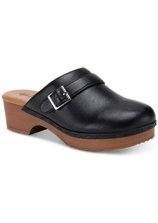 Style&co. Dakotaa Womens Faux Leather Mule Sandals