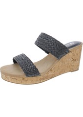 Style&co. Daliaa Womens Faux Leather Woven Wedge Sandals