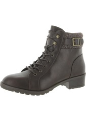 Style&co. Gaiel Womens Zipper Ankle Combat & Lace-up Boots